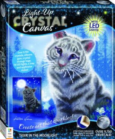 Crystal Creations Light-up Canvas: Tiger In The Moonlight by Various
