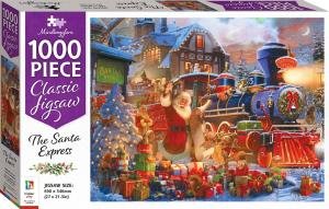 Mindbogglers 1000 Piece Christmas Jigsaw: The Santa Express