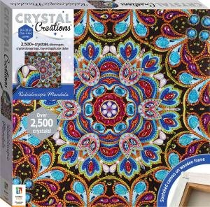 Crystal Creations Canvas: Kaleidoscopic Mandala