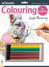 Art Maker Essentials Colouring By Numbers Cute Bunny