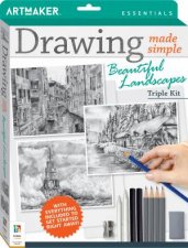 Drawing Made Simple Beautiful Landscapes Triple Kit