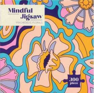 Mindful 300 Piece Jigsaw: Psychedelic Florals by Various