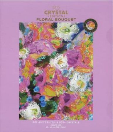 Elevate Crystal 500 Piece Jigsaw: Floral Bouquet