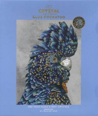 Elevate Crystal 500 Piece Jigsaw: Blue Cockatoo