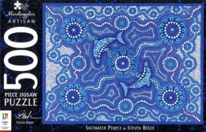Mindbogglers 500 Piece Artisan Jigsaw: Saltwater People