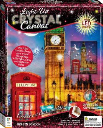 Light-Up Crystal Canvas Big Ben London by Various