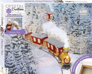 Crystal Creations Canvas: Christmas Train by Hinkler Pty Ltd