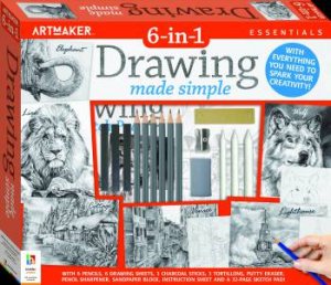 Art Maker Essentials: 6-in-1 Drawing Kit by Gale Dickinson