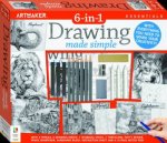 Art Maker Essentials 6in1 Drawing Kit