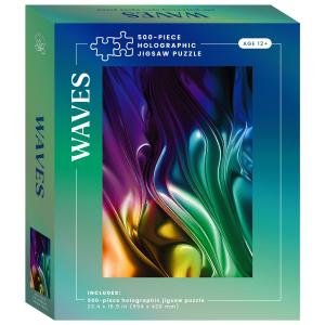 Holographic 500 Piece Jigsaw: Waves by Various