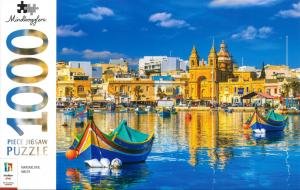Mindbogglers 1000 Piece Jigsaw: Marsaxlokk Malta