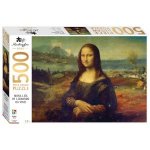 Mindbogglers Gold 500 Piece Jigsaw Mona Lisa da Vinci