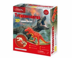 Australian Geographic: Dinosaur Wood and Clay Kit T-Rex by Various