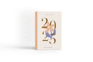 2023 Abstract Floral Diary by Lisa Messenger