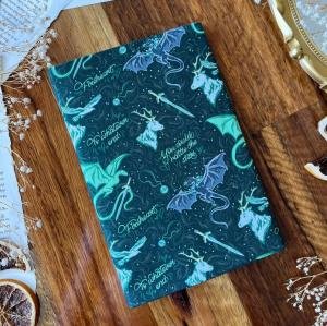 Throne of Glass Fabric Dust Jacket: Short Paperback by Charlie and Fox & Sarah J. Maas