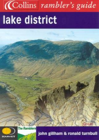 Collins Ramblers' Guide: Lake District by John Gillham & Tonald Turnbull