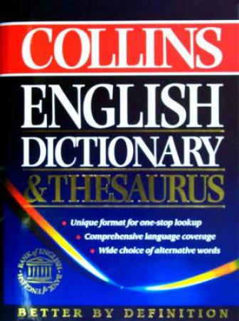 Collins English Dictionary And Thesaurus by Various