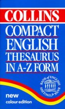 Collins Compact English Thesaurus In A  Z Form