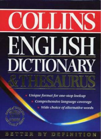 Collins English Dictionary And Thesaurus by Various