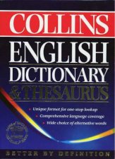 Collins English Dictionary And Thesaurus