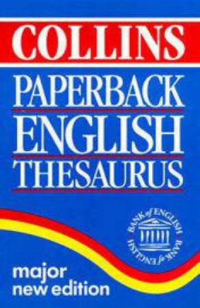 Collins Paperback English Thesaurus - 3 ed by Various