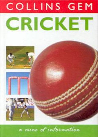 Collins Gem: Cricket by Jeff Fletcher