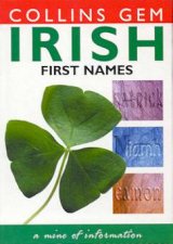 Collins Gem Irish First Names