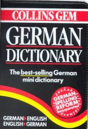 Collins Gem: German Dictionary - 5 ed by Various