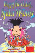 Collins Red Storybook Happy Birthday Spider McDrew