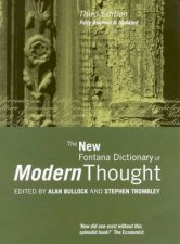 The New Fontana Dictionary Of Modern Thought