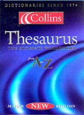 Collins Thesaurus The Ultimate Wordfinder From A To Z With Thumb Index