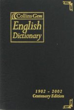 Collins Gem English Dictionary 19022002 Centenary Edtion