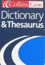 Collins Gem English Dictionary  Thesaurus