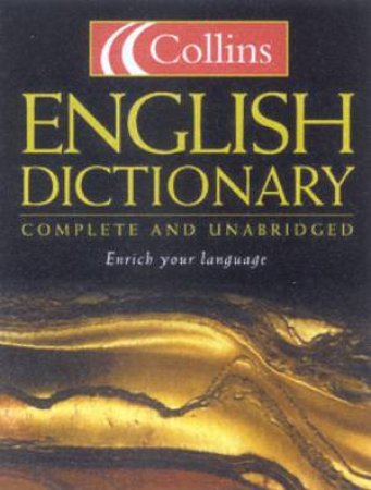 Collins English Dictionary - Thumb Index Edition - 6 ed by Various