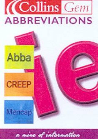 Collins Gem: Abbreviations by Graham King