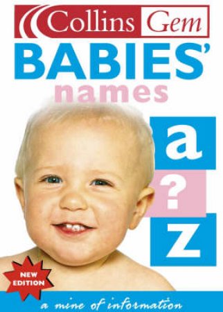 Collins Gem: Babies' Names by Various