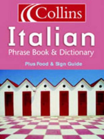 Collins Italian Phrase Book & Dictionary by Unknown