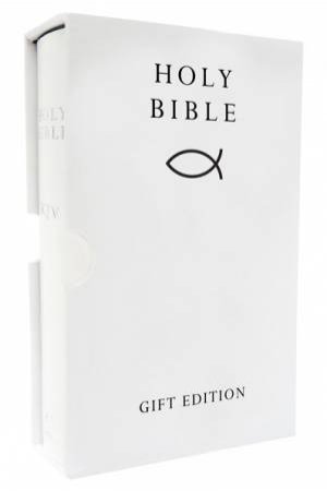 King James Version Pocket White Gift Bible by Various 