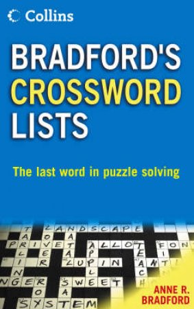 Collins Bradford's Crossword Lists by Unknown