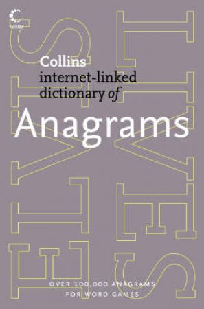 Collins Internet-Linked Dictionary Of Anagrams by Various