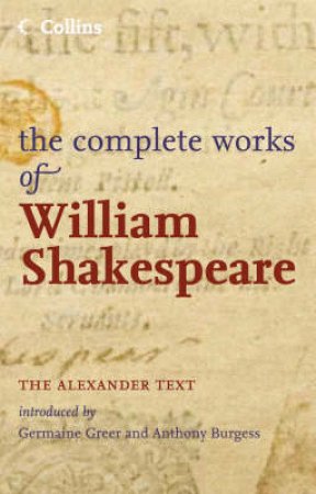 Collins: The Complete Works Of William Shakespeare by Shakespeare William