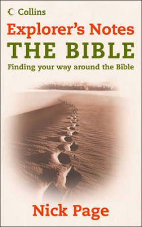 Explorer's Notes: The Bible by Nick Page