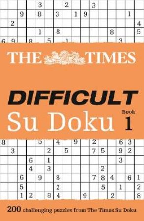 The Times: Su Doku - Difficult by Wayne Gould