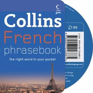 Collins Gem: French Phrasebook - Book & CD by None