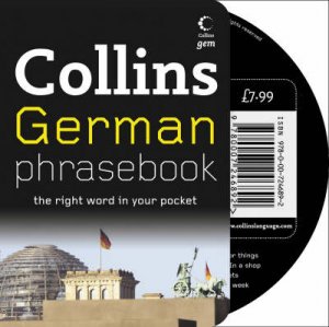 Collins Gem: German Phrasebook - Book & CD by None