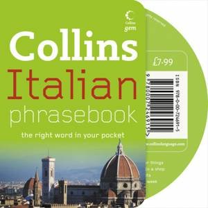 Collins Gem: Italian Phrasebook - Book & CD by None