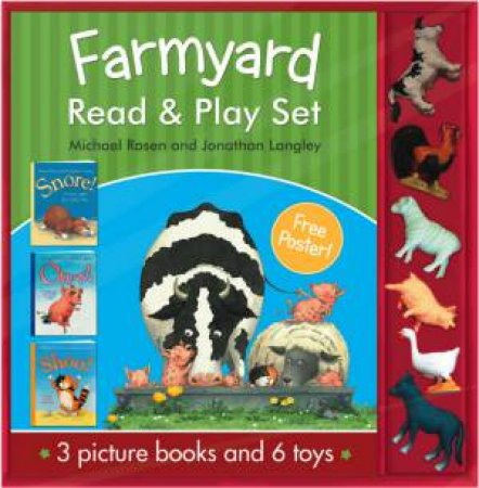 Farmyard Read And Play Set by Jonathan Langley & Michael Rosen