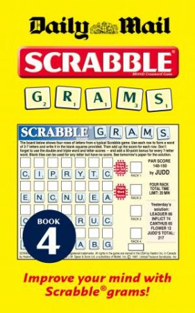 Daily Mail Scrabble Grams: Puzzle Book 4 by Various