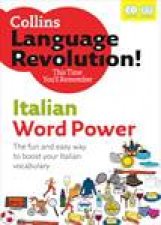 Collins Language Revolution Italian Word Power plus 2xCDs