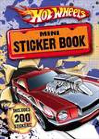 Hot Wheels Mini Sticker Book by Various